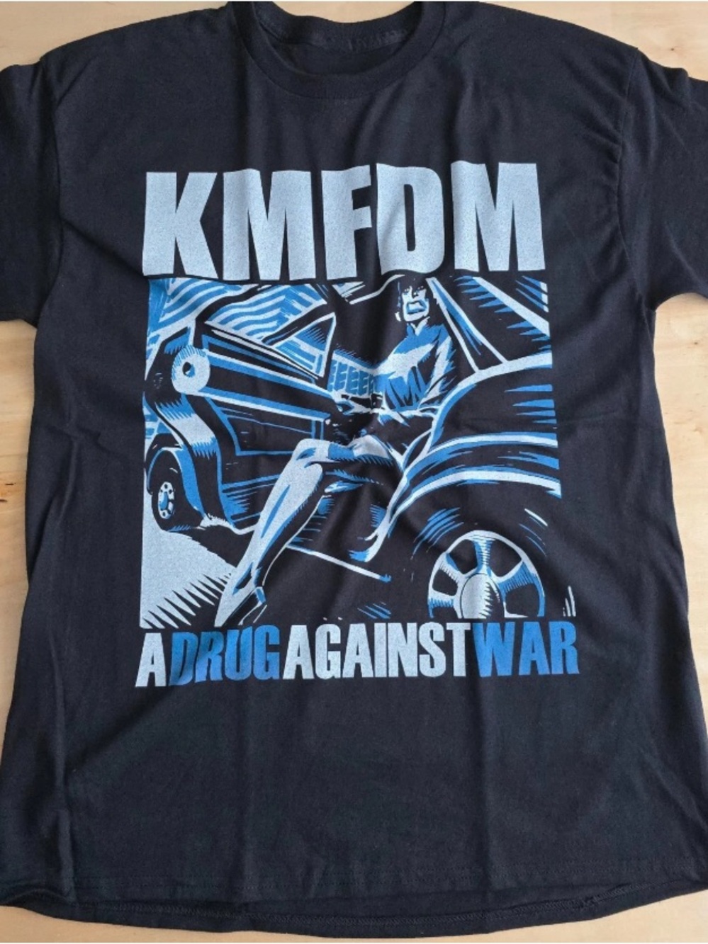 Gildan Black KMFDM Graphic Band T-shirt
